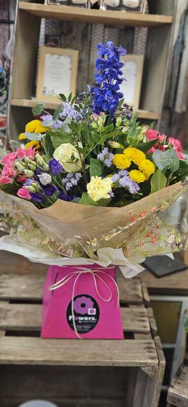 Flowers delivered to customer