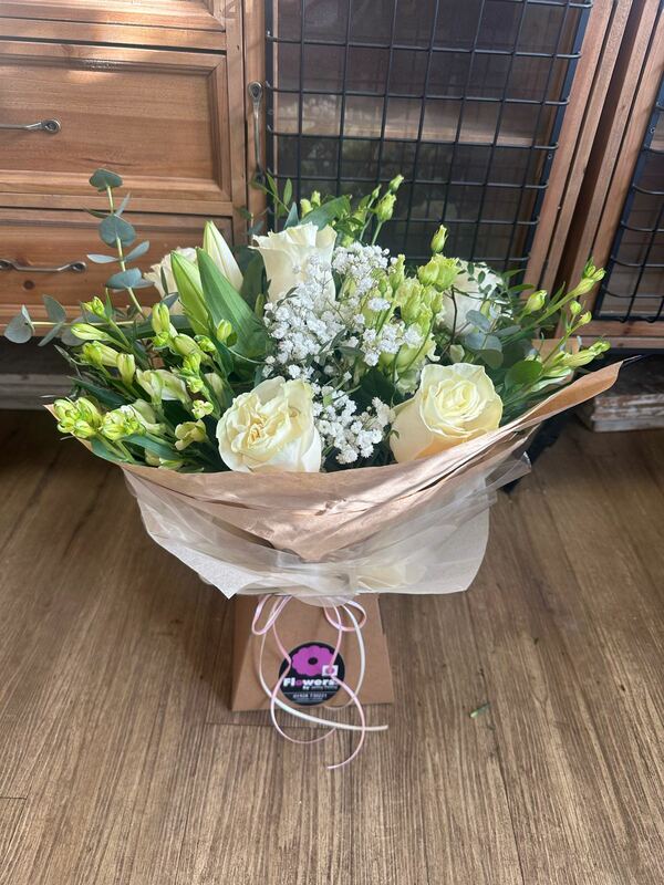 Flowers delivered to customer