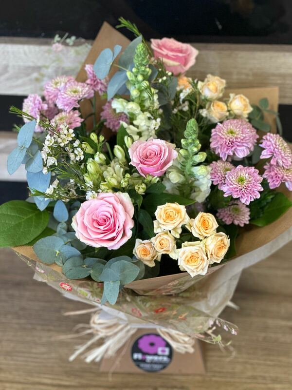Flowers delivered to customer
