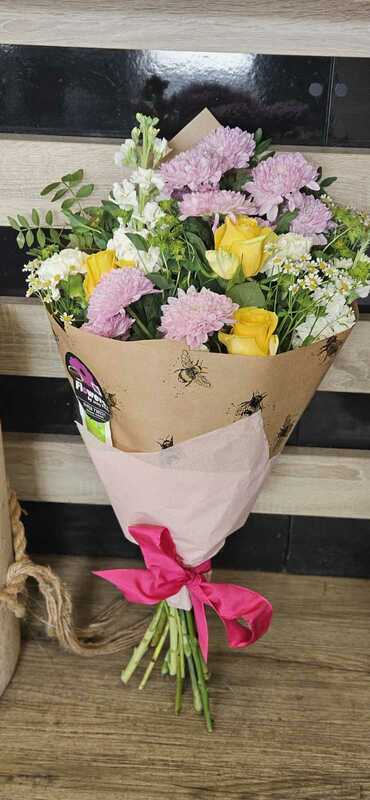 Flowers delivered to customer