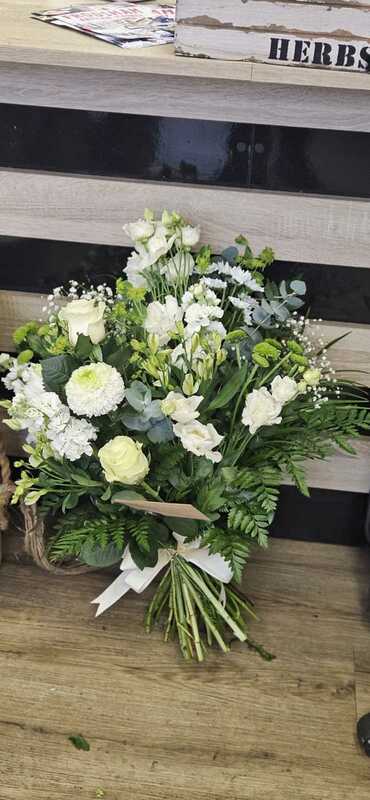 Flowers delivered to customer