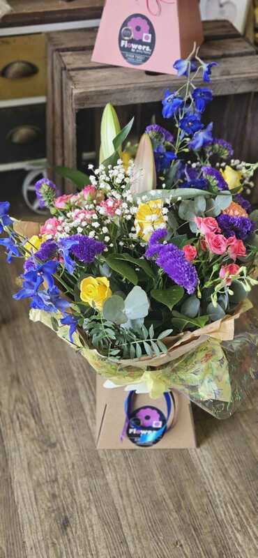 Flowers delivered to customer