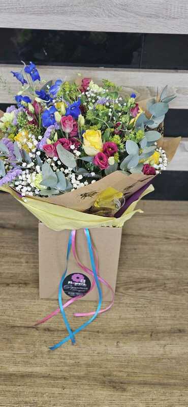 Flowers delivered to customer