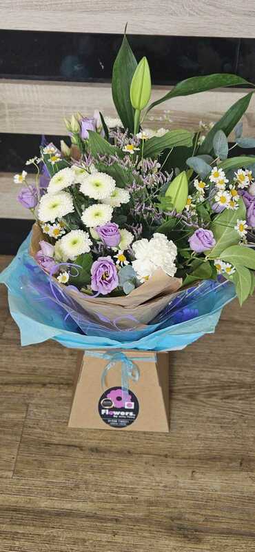 Flowers delivered to customer