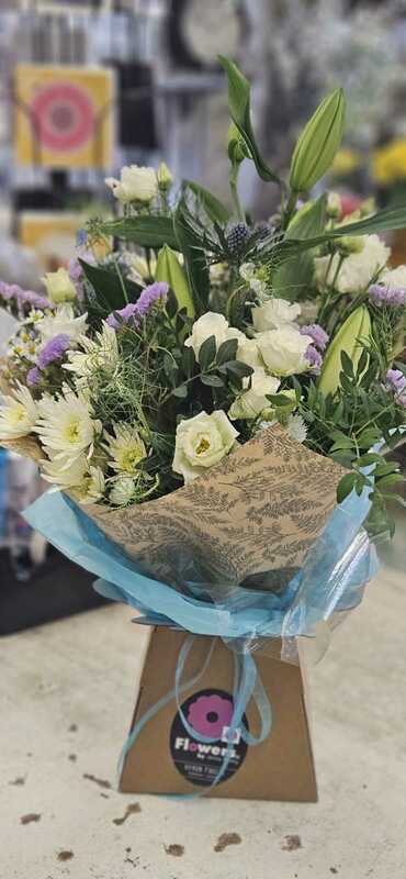 Flowers delivered to customer