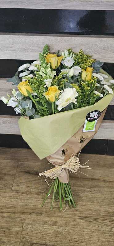 Flowers delivered to customer