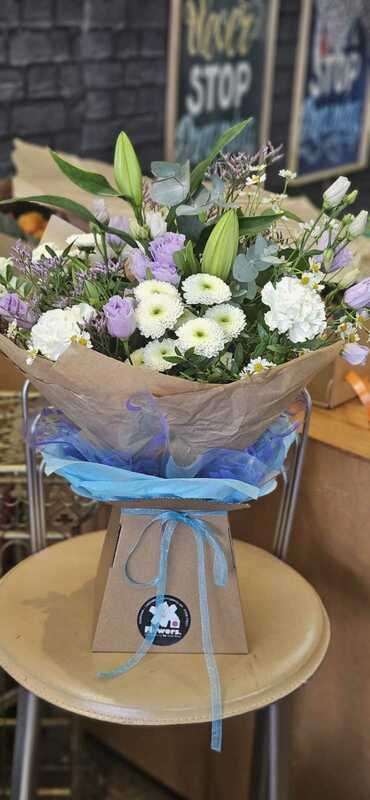 Flowers delivered to customer
