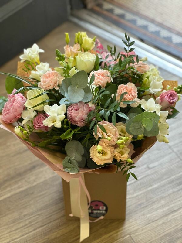 Flowers delivered to customer