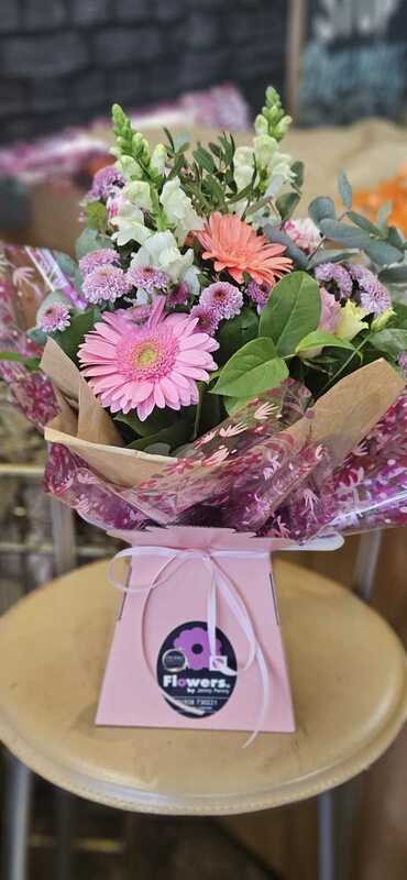 Flowers delivered to customer