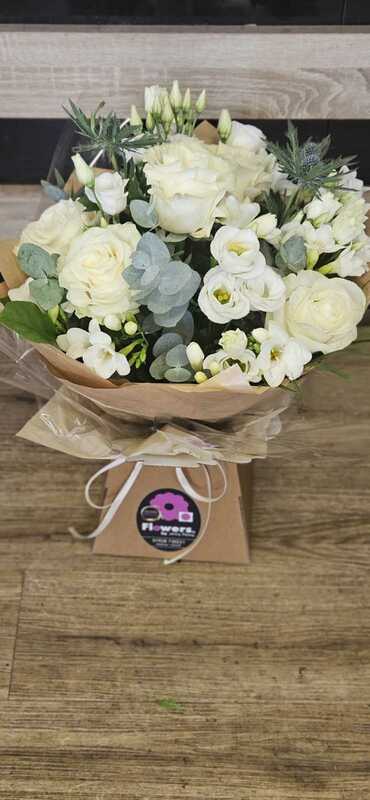 Flowers delivered to customer