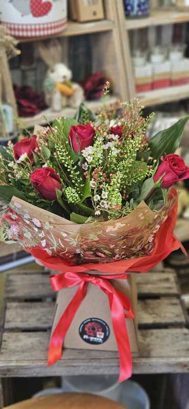 Flowers delivered to customer