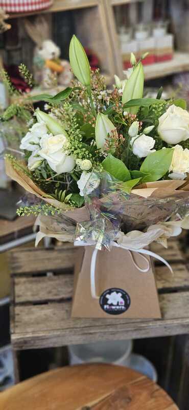 Flowers delivered to customer