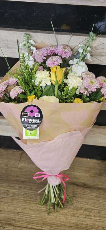 Flowers delivered to customer