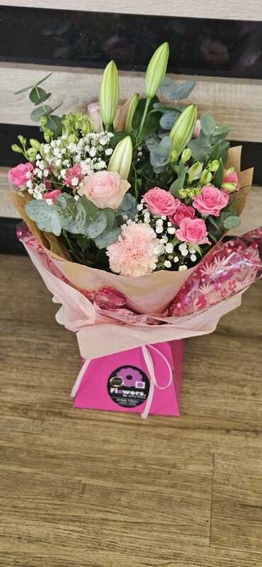 Flowers delivered to customer