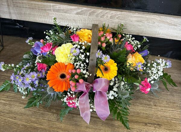 Flowers delivered to customer