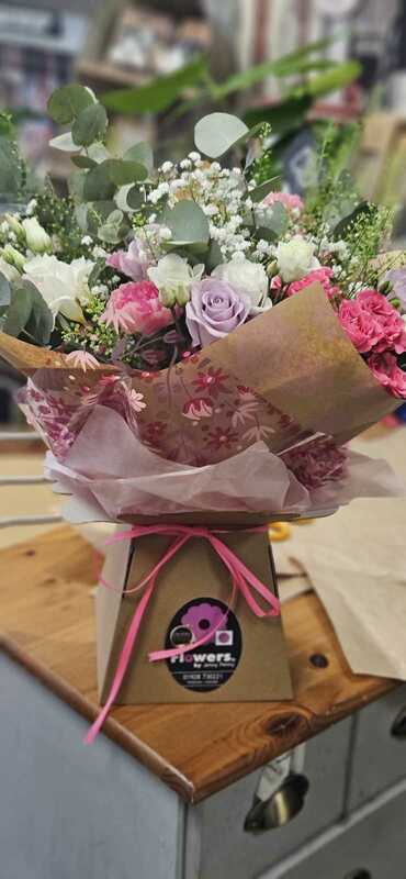 Flowers delivered to customer