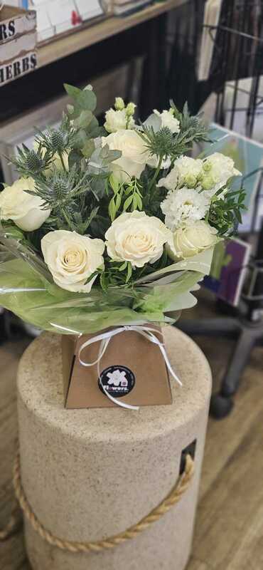 Flowers delivered to customer