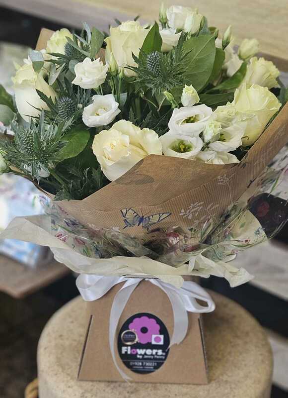 Flowers delivered to customer