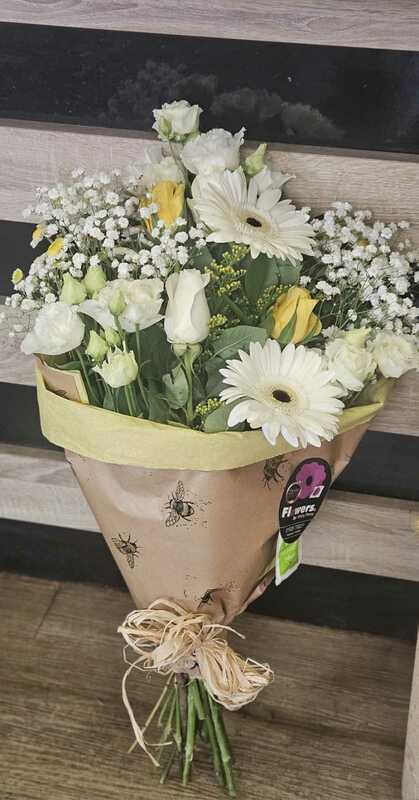 Flowers delivered to customer