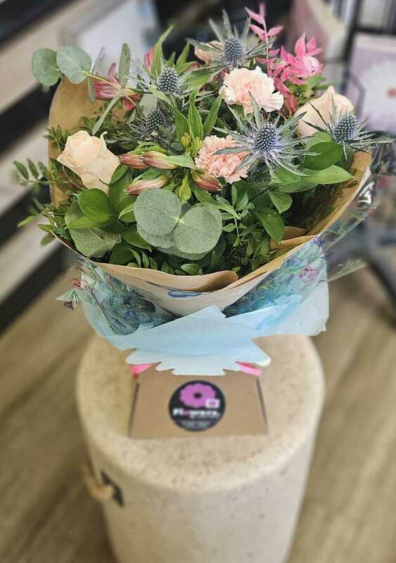 Flowers delivered to customer