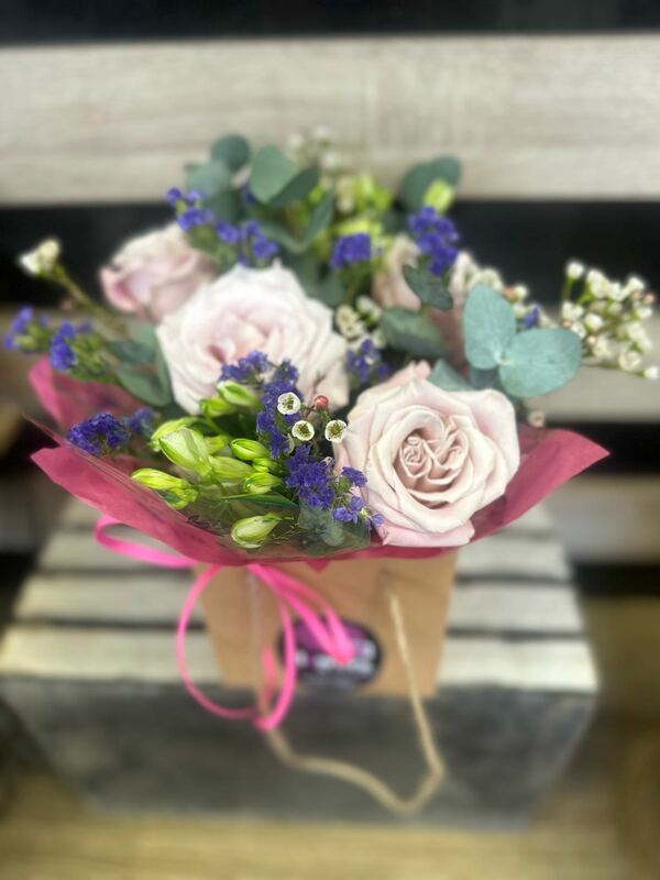 Flowers delivered to customer