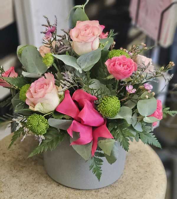 Flowers delivered to customer