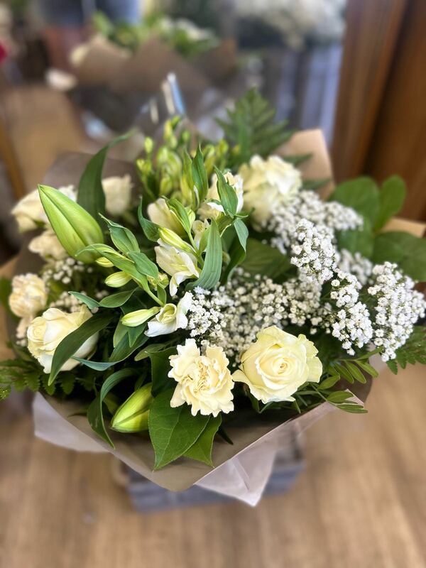 Flowers delivered to customer