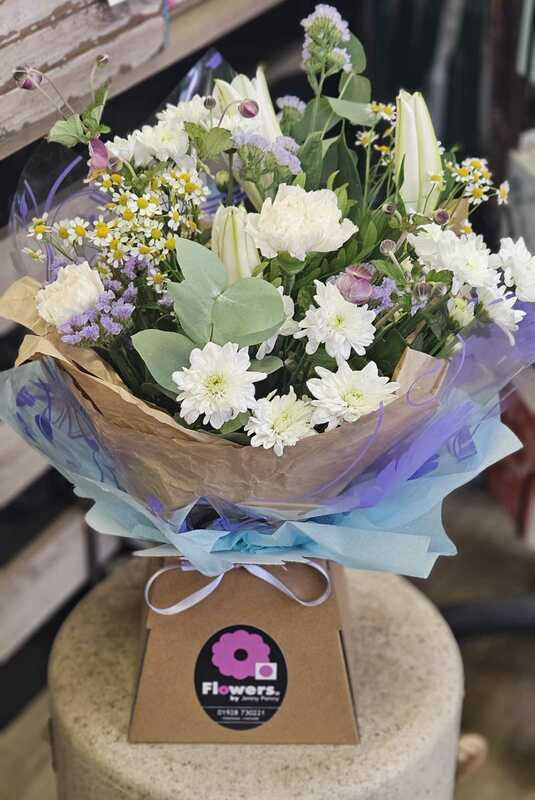 Flowers delivered to customer