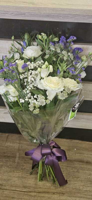 Flowers delivered to customer