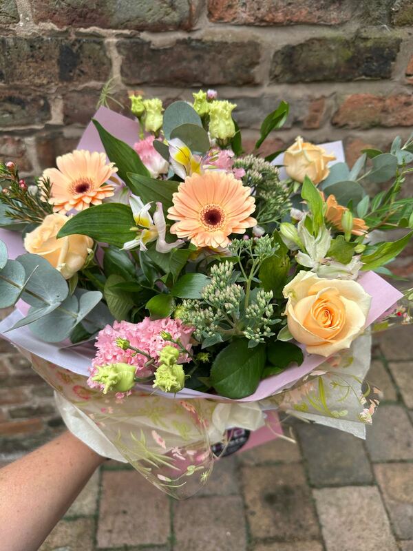 Flowers delivered to customer