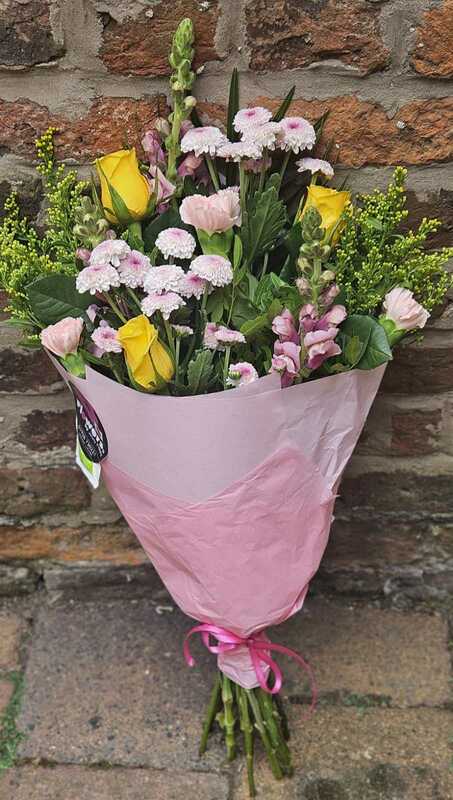Flowers delivered to customer