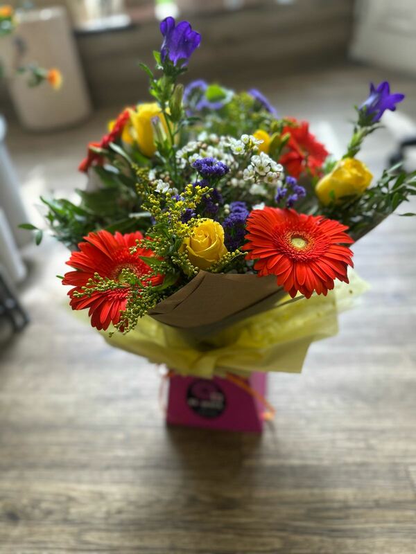 Flowers delivered to customer