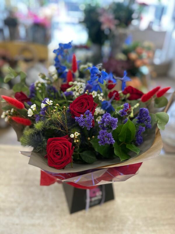 Flowers delivered to customer