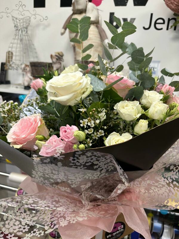 Flowers delivered to customer