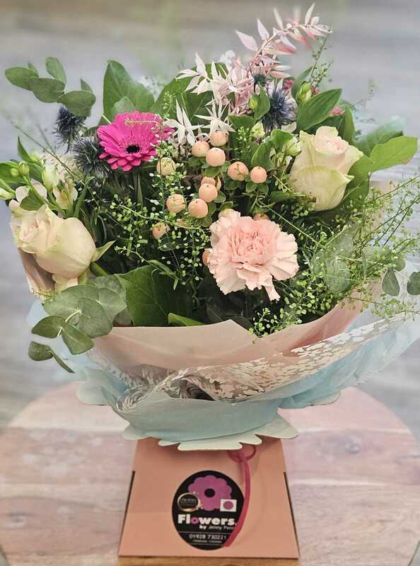 Flowers delivered to customer