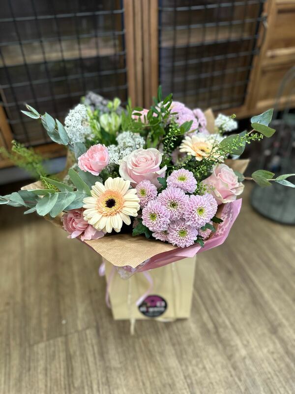 Flowers delivered to customer