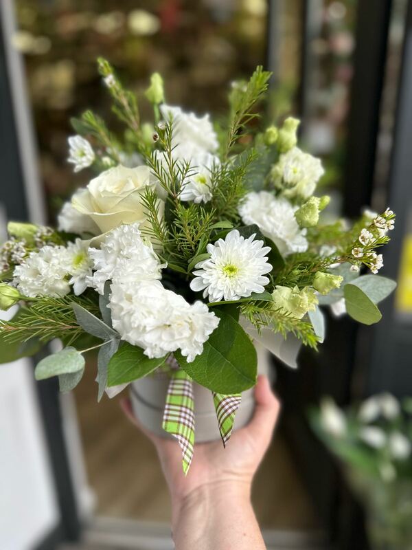 Flowers delivered to customer