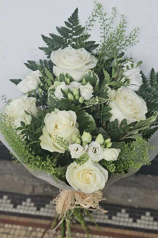 Flowers delivered to customer