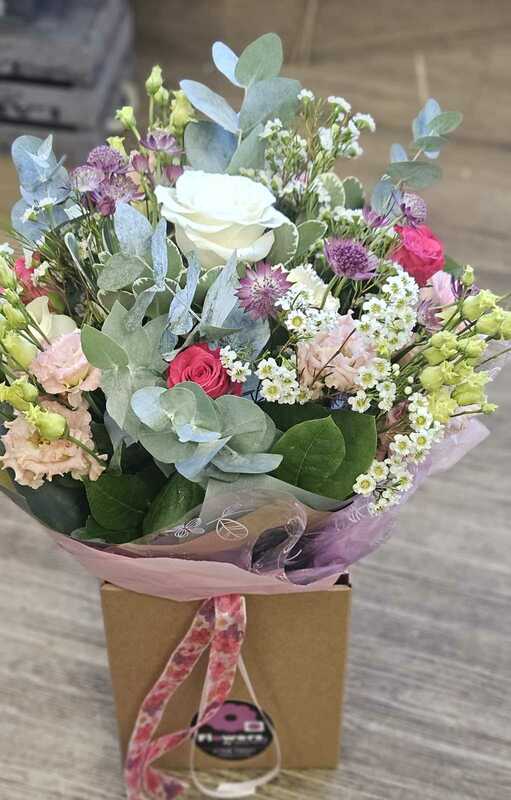 Flowers delivered to customer