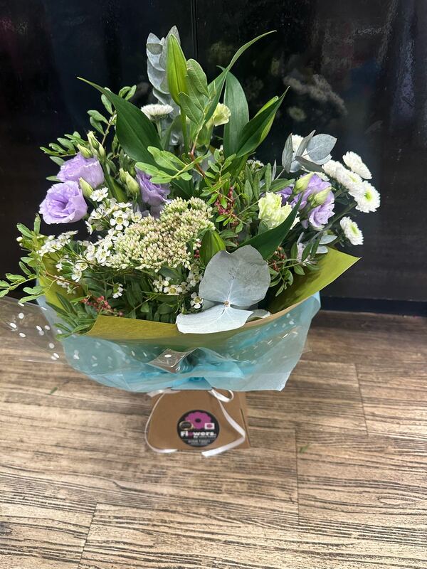 Flowers delivered to customer