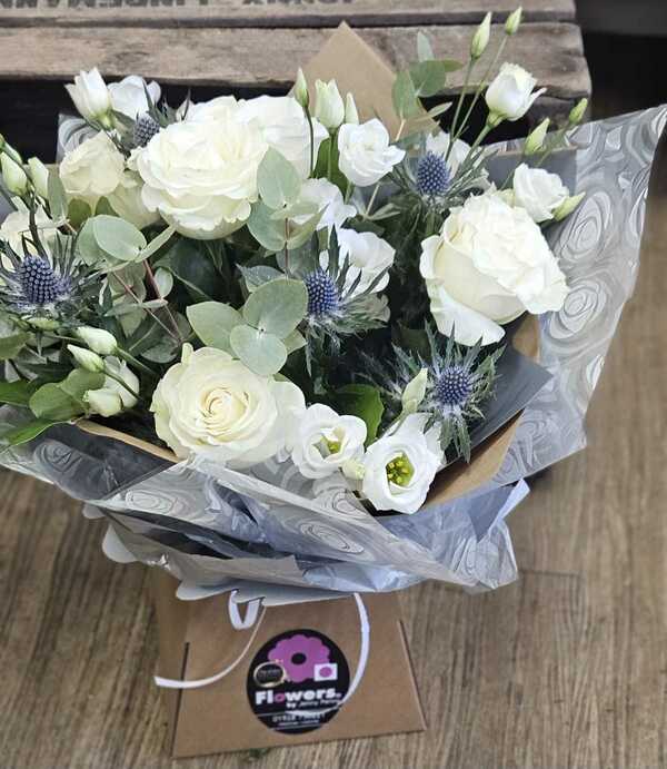 Flowers delivered to customer