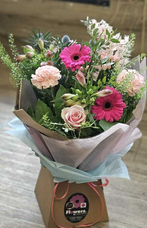 Flowers delivered to customer