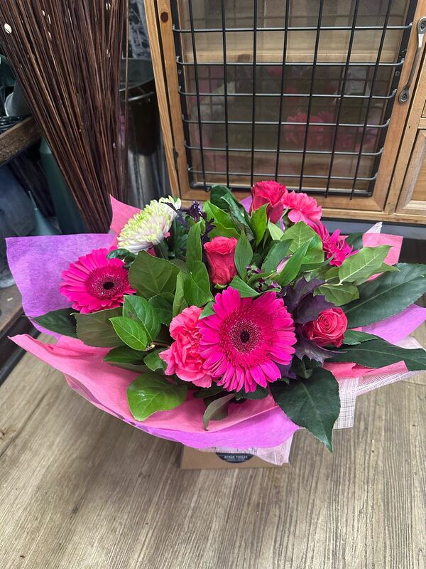 Flowers delivered to customer
