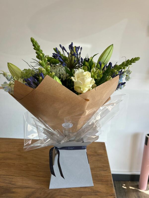 Flowers delivered to customer