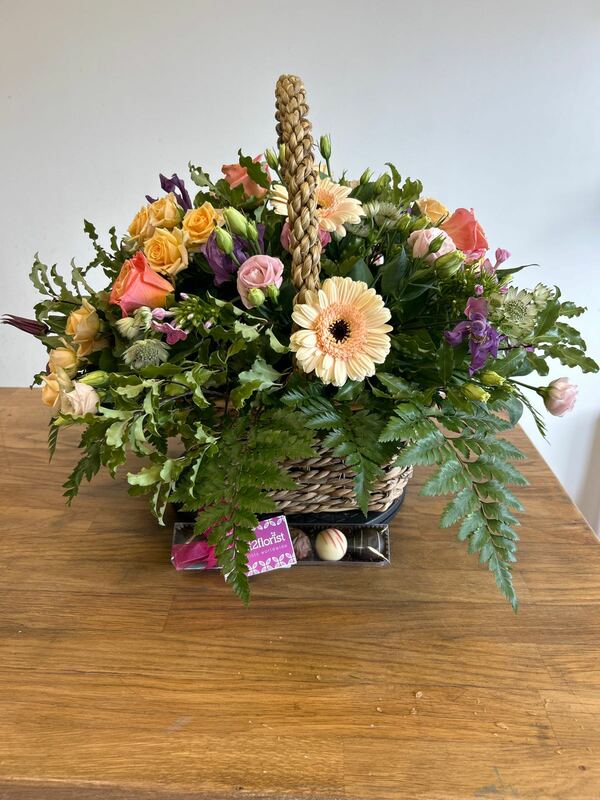 Flowers delivered to customer