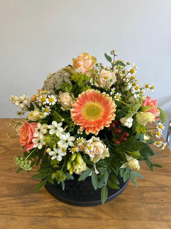 Flowers delivered to customer