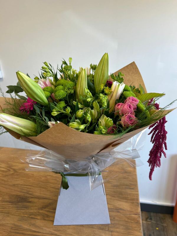 Flowers delivered to customer