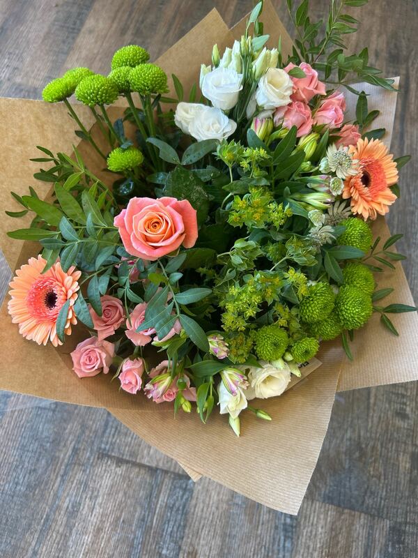 Flowers delivered to customer
