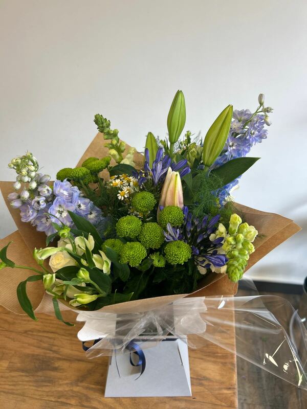 Flowers delivered to customer