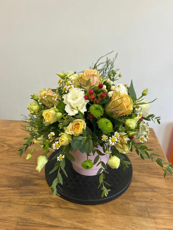 Flowers delivered to customer
